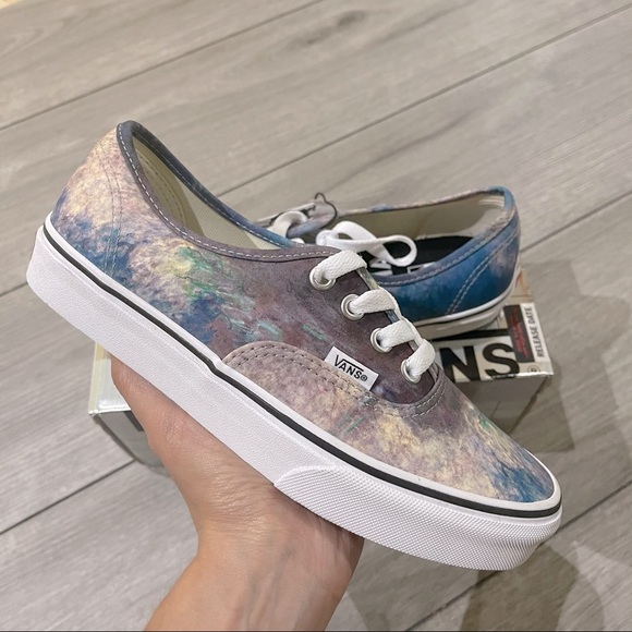 Vans Moma x Authentic Claude Monet Water Lilies - Picture 2 of 7